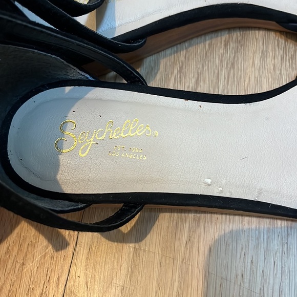Seychelles - pointy black flat size 8.5 - Picture 5 of 8